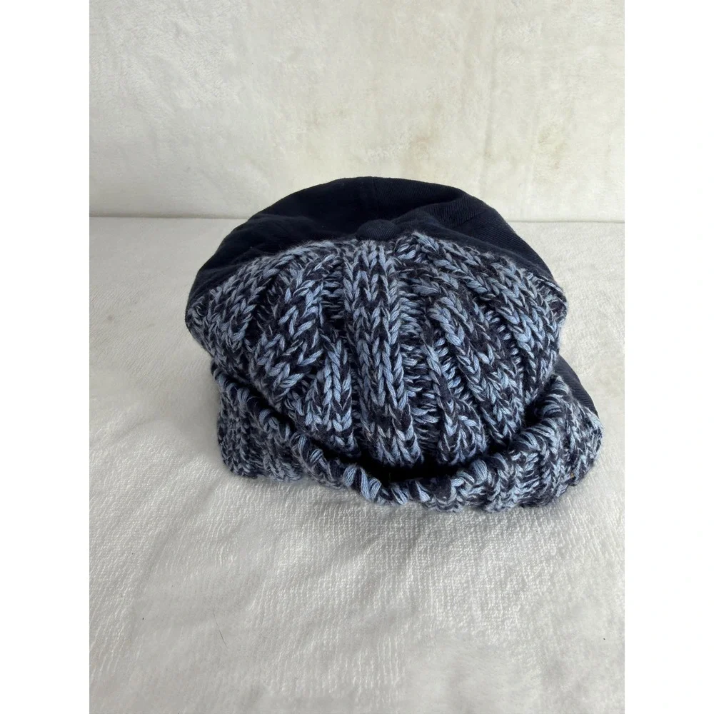 Gap Kids‎ Boys Navy Blue Knit Back Baseball Hat Cap Hybrid